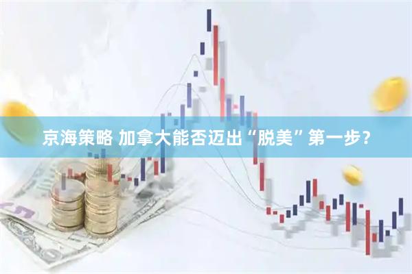 京海策略 加拿大能否迈出“脱美”第一步？